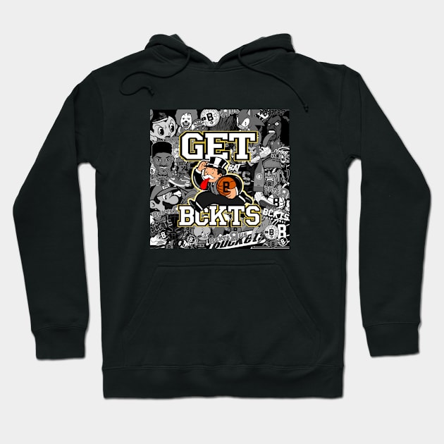 Bckts Cltr Basketball Hoodie by BucketsCulture